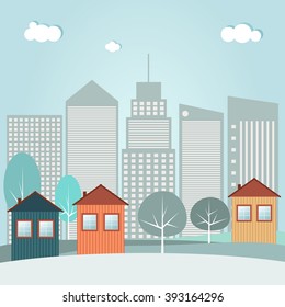 Modern City Concept