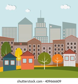 Modern City Concept