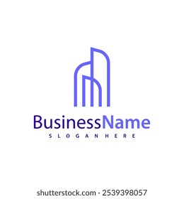 Modern City logo design vector illustration, Creative Building logo concepts