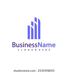 Modern City logo design vector illustration, Creative Building logo concepts