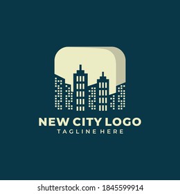 Modern City Logo Vector Template