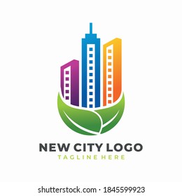 Modern City Logo Vector Template
