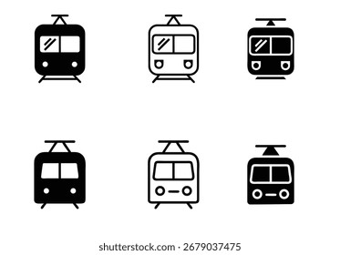 Design moderno do vetor de metrô da cidade