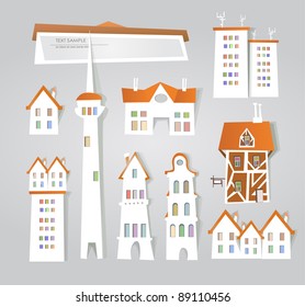 modern city set
