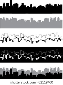 Modern City Silhouette