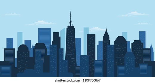 Modern City Skyline