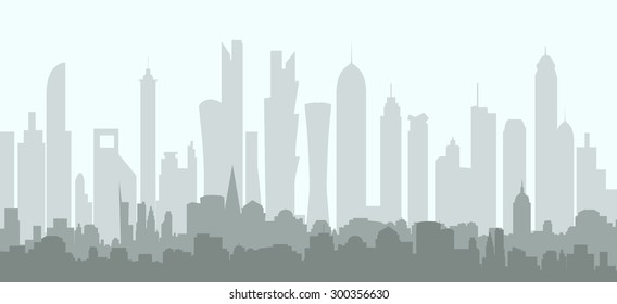 Modern City skyline