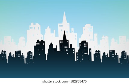 Modern City Skyline