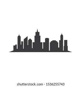 Modern city skyline concept vector illustration design 