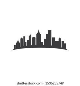 Modern city skyline concept vector illustration design 
