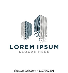 Modern City skyline . city silhouette. vector illustration in flat design