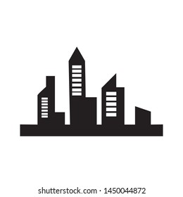 Modern City skyline . city silhouette. vector illustration in flat design