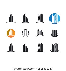 Modern City skyline . city silhouette. vector illustration in flat design