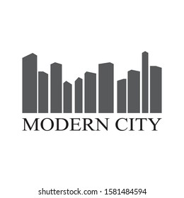 Modern City skyline, city silhouette. vector illustration in flat design