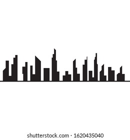 Modern City skyline . city silhouette. vector illustration in flat design