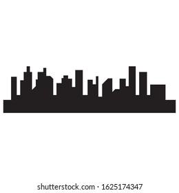 Modern City skyline . city silhouette. vector illustration in flat design