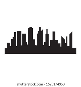 Modern City skyline . city silhouette. vector illustration in flat design