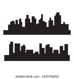 Modern City skyline . city silhouette. vector illustration in flat design