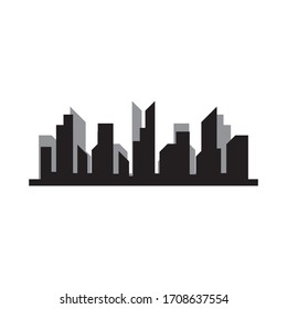 Modern City skyline . city silhouette. vector illustration in flat design