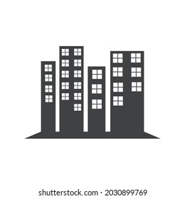 Modern City skyline . city silhouette. vector illustration in flat design