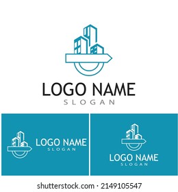 Modern City skyline . city silhouette. vector illustration in flat design