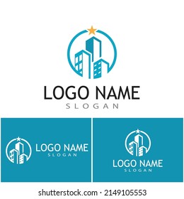 Modern City skyline . city silhouette. vector illustration in flat design