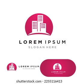 Modern City skyline . city silhouette. vector illustration in flat design 