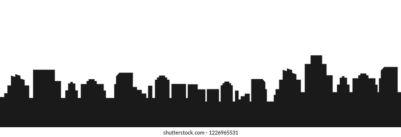 Modern City Skyline Vector