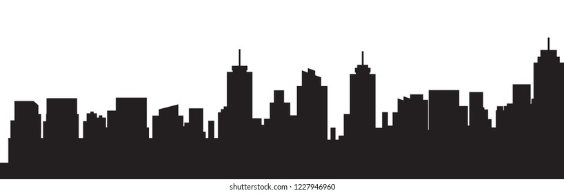 Modern City Skyline Vector