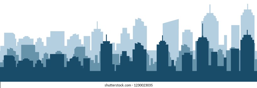 Modern City Skyline Vector