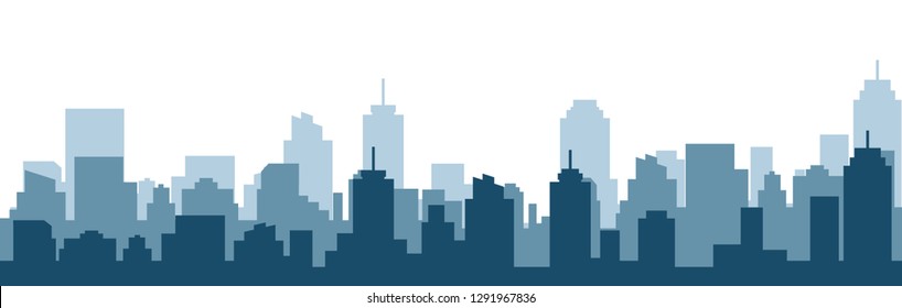 Modern City Skyline Vector