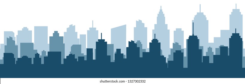 Modern City Skyline Vector