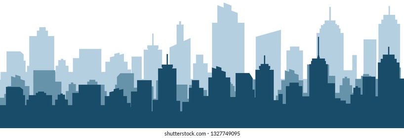 Modern City Skyline Vector