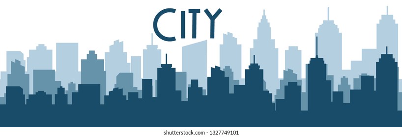 Modern City Skyline Vector