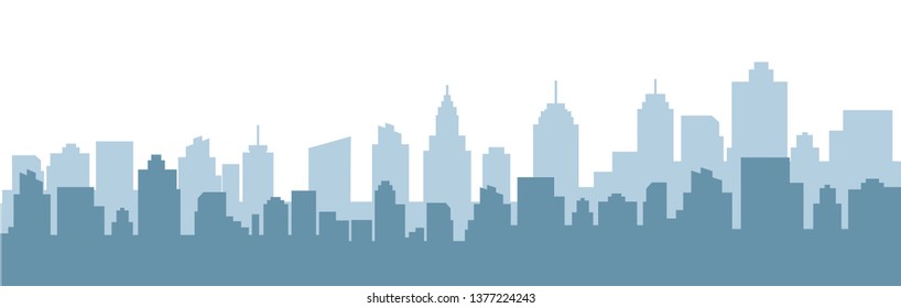 Modern City Skyline Vector