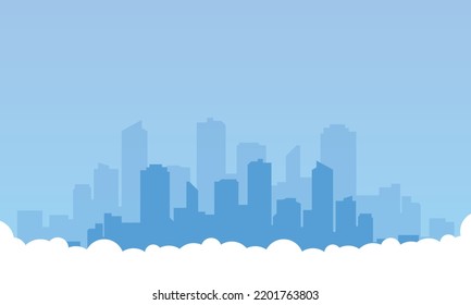 Modern City Skyline - Vector