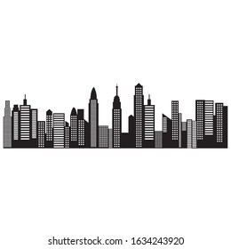 Modern City Skyline vector background