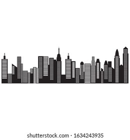 Modern City Skyline vector background