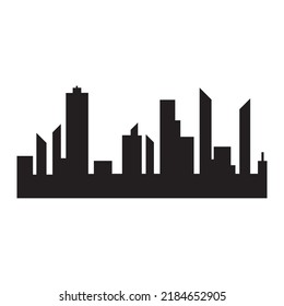 Modern City skyline vector icon background