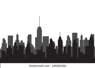 Modern City Skyline Vector illustration