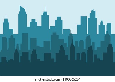 Modern City Skyline Vector illustration