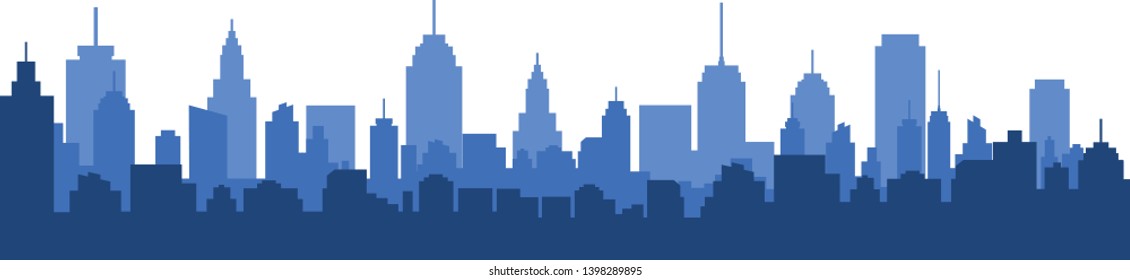 Modern City Skyline Vector illustration
