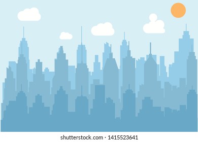 Modern City Skyline Vector illustration