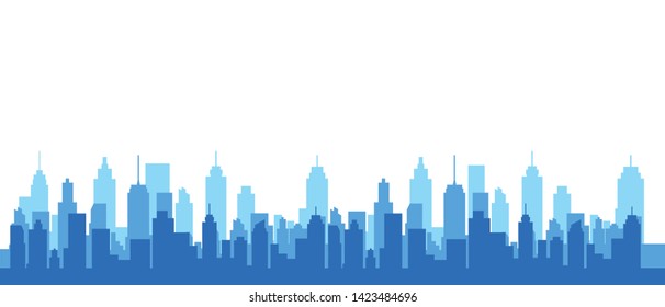 Modern City Skyline Vector illustration