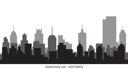 Modern City Skyline Vector illustration