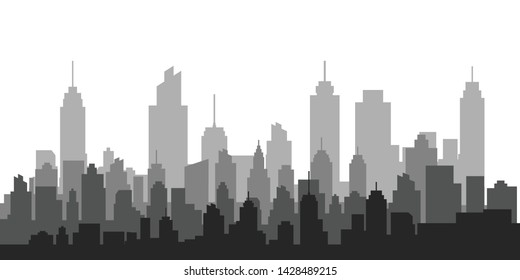 Modern City Skyline Vector illustration