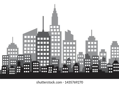 Modern City Skyline Vector 
illustration