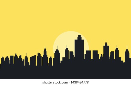 Modern City Skyline Vector illustration