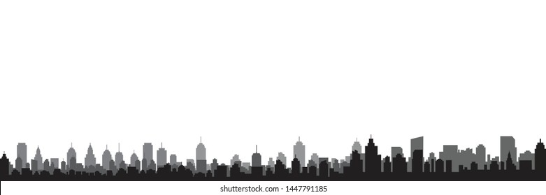 Modern City Skyline Vector illustration