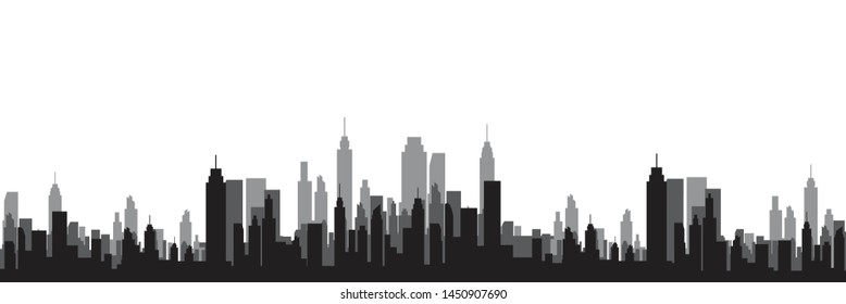 Modern City Skyline Vector illustration